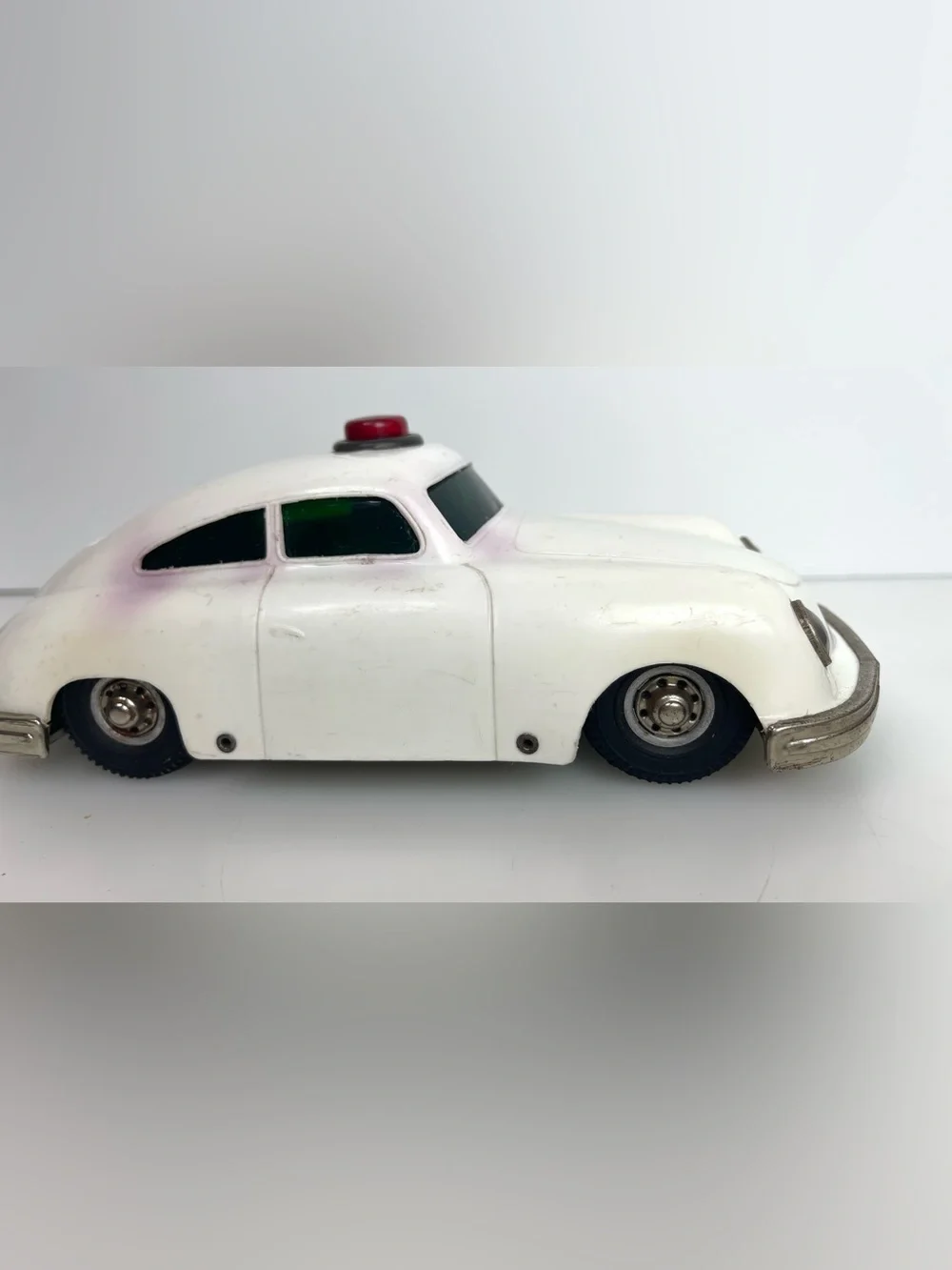 Vintage 1960s Porsche 356 Polizei Police friction car toy collectible